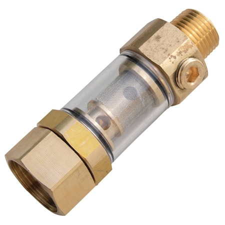 Stens New Inlet Filter For Inlet 3/4 In., Outlet 1/2 In., Gallons Per Minute 10.500, Max Temperature 140 DegreeF 758-503